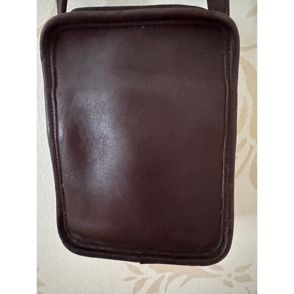 Vintage Coach Crossbody Brown Camera Leather Handbag 9973 - Picture 1 of 6